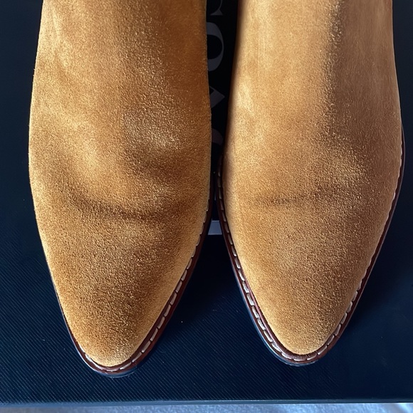 Coach suede ankle boots size 7 - Picture 6 of 10